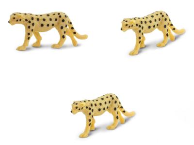 cheetah toy mini good luck miniature replica