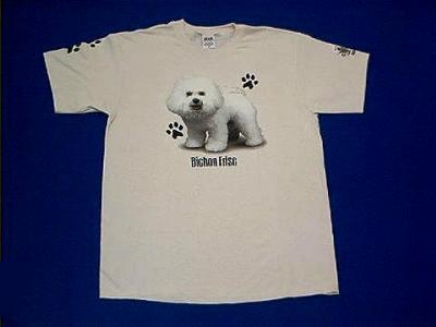 bichon frise t shirt