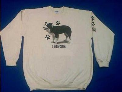 border collie sweatshirt