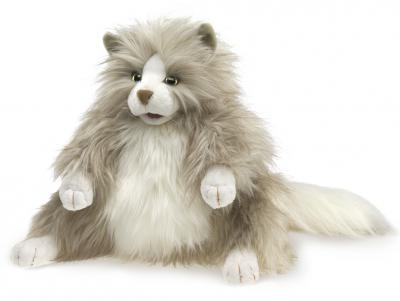 Flufy Cat Puppet Folkmanis