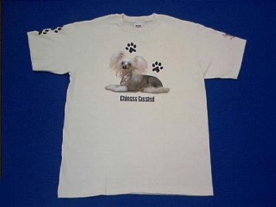 chinese crested t shirt