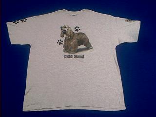 cocker spaniel t shirt