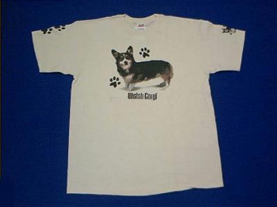 corgi tri t shirt