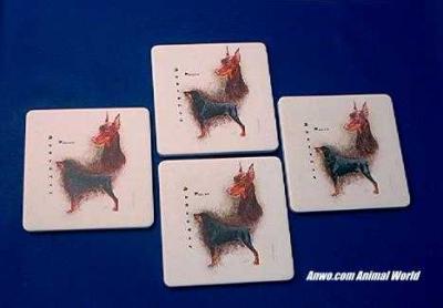 doberman pinscher coasters coasterstone