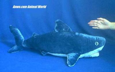 great white shark jumbo plush stuffed animal large