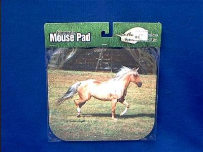 horse mousepad running