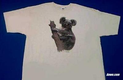 koala shirt printed in usa