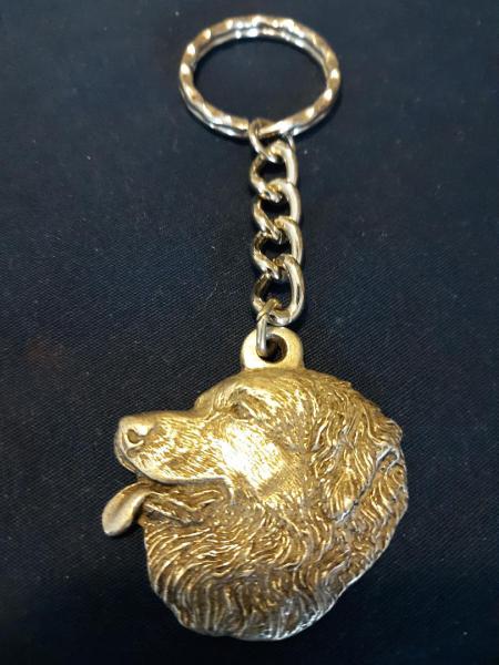 Leonberger keychain Rawcliffe pewter
