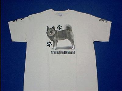 norwegian elkhound t shirt