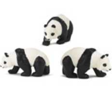 panda bear toy mini good luck