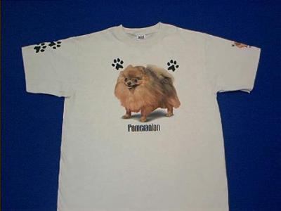 pomeranian t shirt