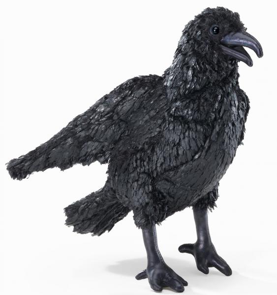 Raven Crow Puppet Large