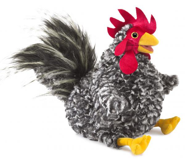 Barred Rock Rooster Puppet