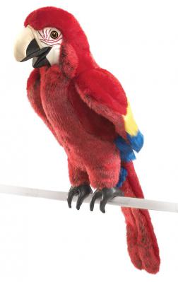 Scarlet Macaw Puppet