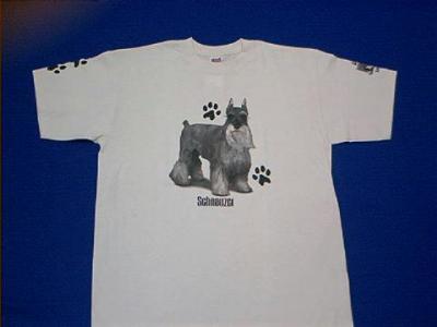 schnauzer t shirt