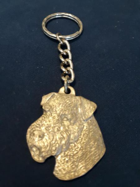 Welsh Terrier Keychain Rawcliffe Pewter