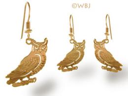 owl earrings