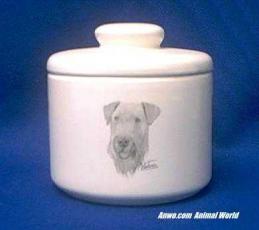 airedale jar porcelain