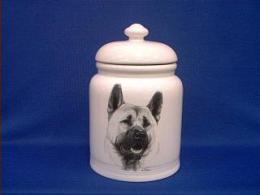 akita cookie jar