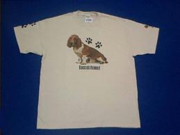 basset hound t shirt