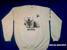 bichon frise sweatshirt