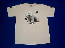 bichon frise t shirt