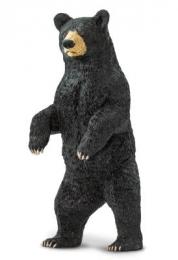 Black Bear Standing Toy Miniature Replica Anwo