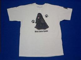 cocker spaniel black t shirt