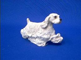 cocker spaniel sandicast figurine