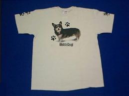 corgi tri t shirt