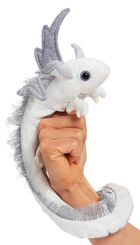 Dragon Wristlet Pearl Finger Puppet