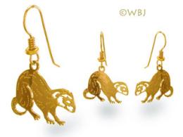 ferret earrings