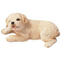 golden retriever figurine sandicast sp034