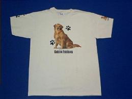 golden retriever t shirt