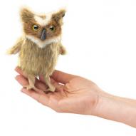 Great Horned Owl Finger Puppet