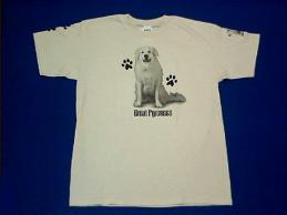 great pyrenees t shirt