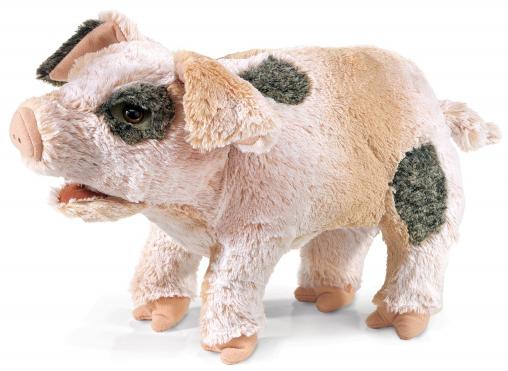 Grunting Pig Puppet, Folkmanis Grunting Pig Puppet, 