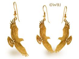 hawk earrings