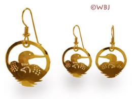 loon earrings