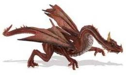 mountain dragon toy miniature replica