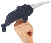 Narwhal Finger Puppet