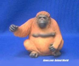 orangutan figurine statue