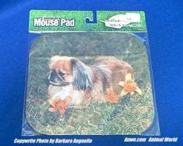 pekingese mouse pad