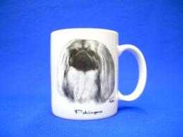 pekingese mug