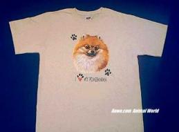 pomeranian t shirt face