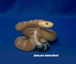 rattlesnake figurine statue