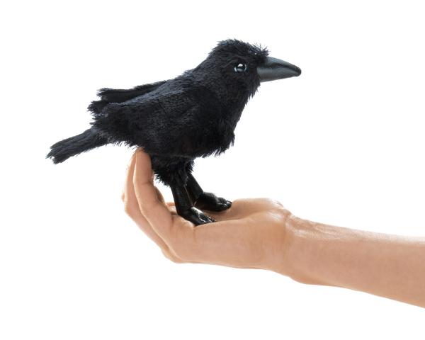 Raven Crow Finger Puppet