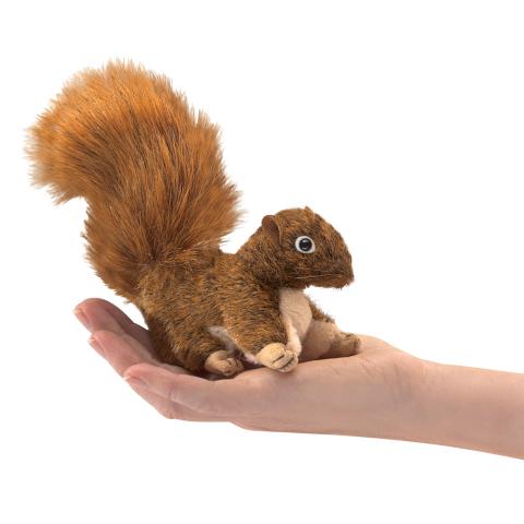 Red Squirrel Finger Puppet