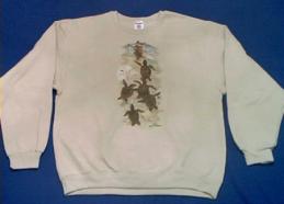 sea turtles sweatshirt beach usa