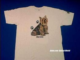 silky terrier t shirt